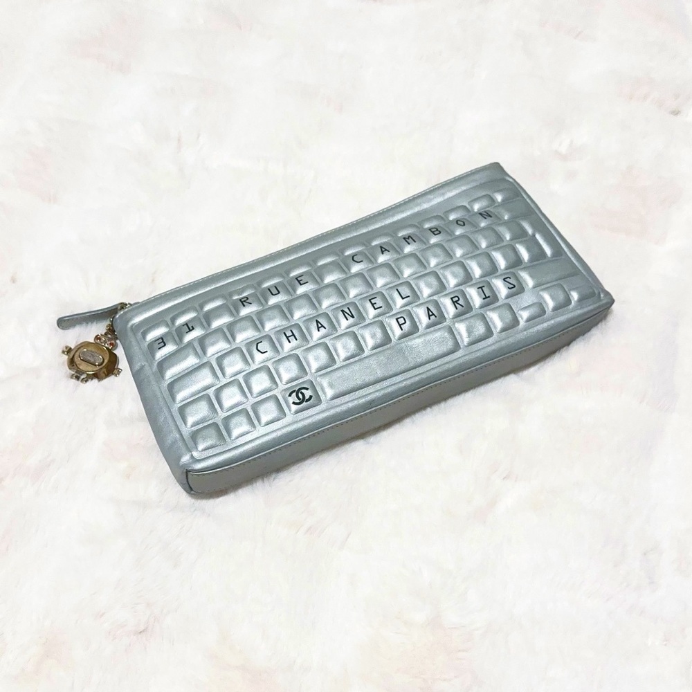 CHANEL Cambon Keyboard Clutch Bag